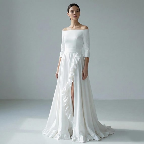 sachin and babi light blue dress Meghan Markle's 'whimsical' dream wedding dress was nothing like Prince  Harry gown main image 1