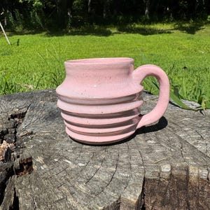 Handmade Ceramic Pink Mug