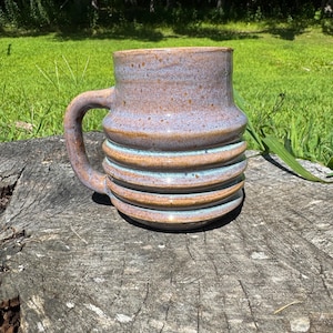 Handmade Ceramic Purple Mug