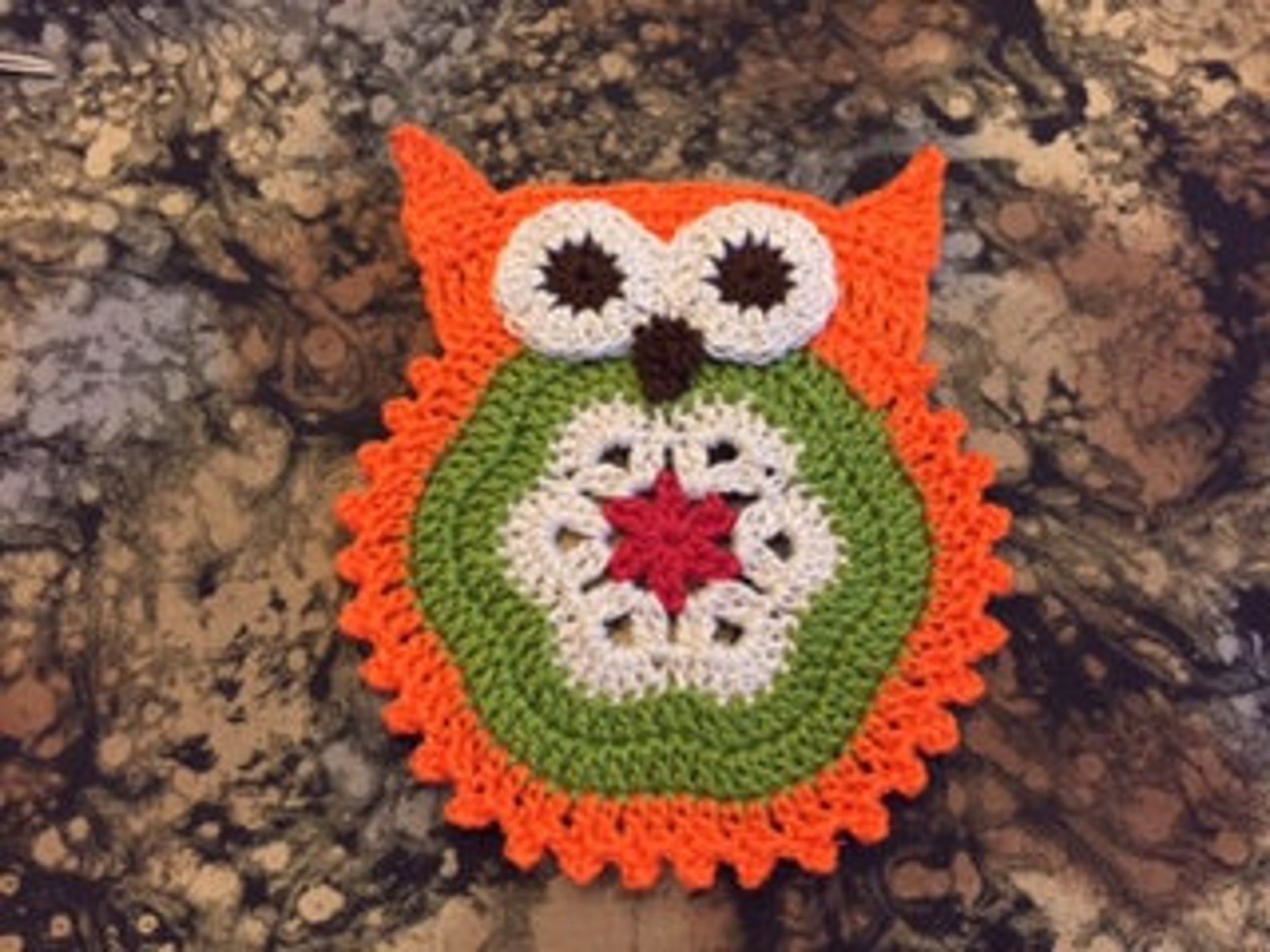 Owl Coaster Pattern/not a Finished Product - No Refund - Etsy