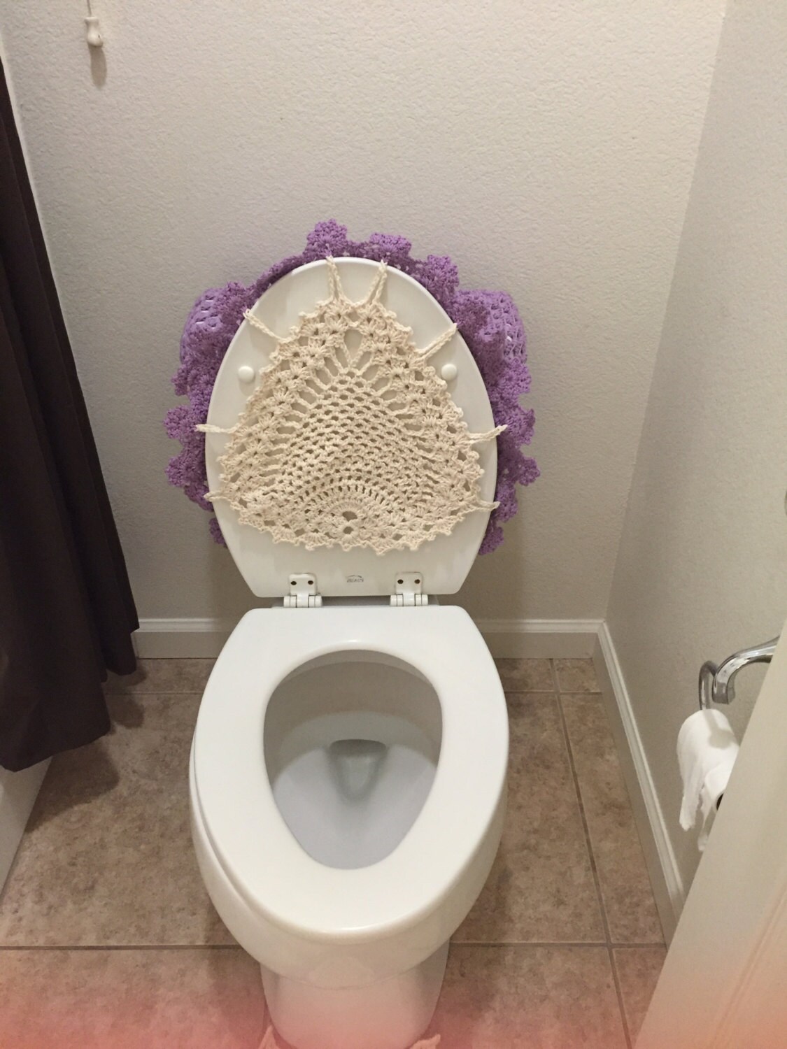 Sleepy Owl Inside Toilet Cover Pattern PDF not a finished Etsy