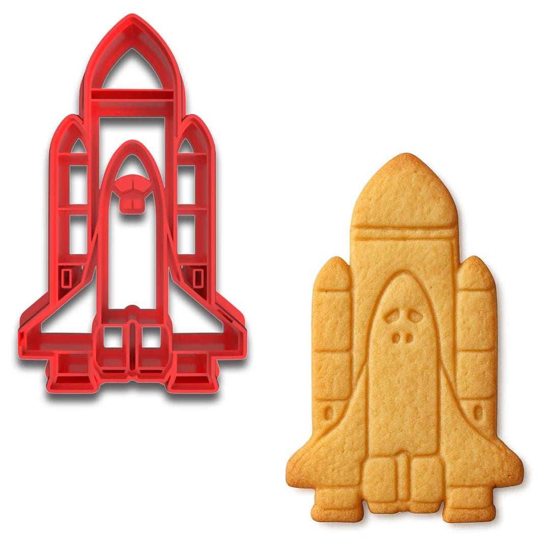 Mighty Gadget Space Shuttle Takeoff Cookie Cutter 4" Tall - Etsy