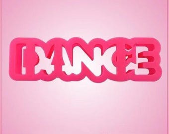 Dance Cookie Cutter for Baking & Fondant Clay Gifts Kitchen