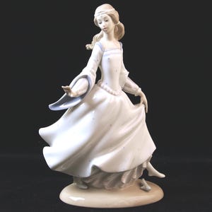 Lladro Cinderella Figurine #4828 – Rare 1972 Glazed Porcelain Mint in Box