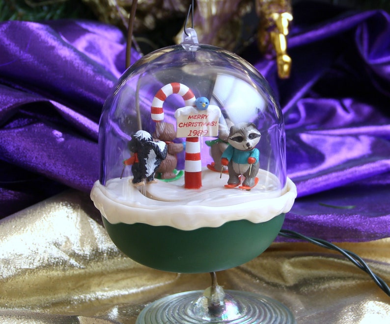 Hallmark Light and Motion Magic Tree Ball Ornaments plug in Etsy