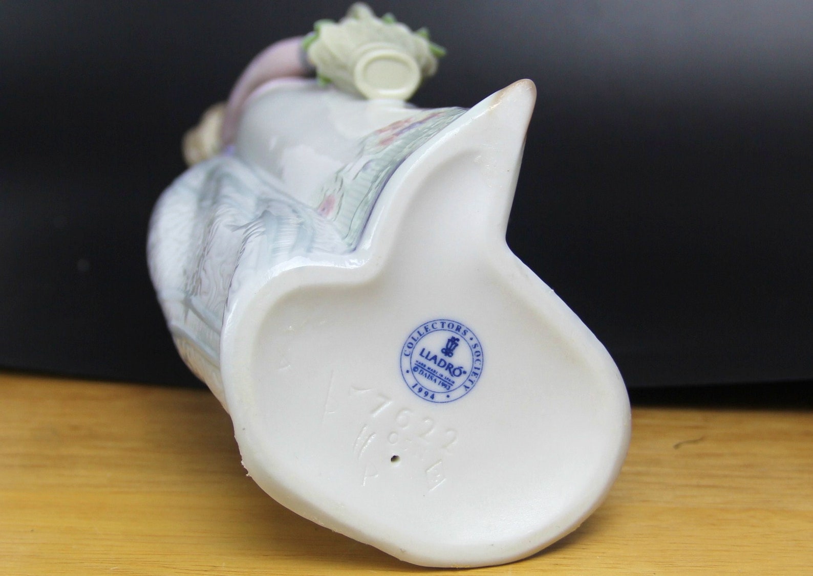 ANCIENNE FIGURINE EN Porcelaine Danseuse En Tutu Dans Sa Boîte EUR 19