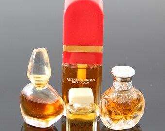 Vintage Miniature Perfume Bottle: Elizabeth Arden, Ralph Lauren