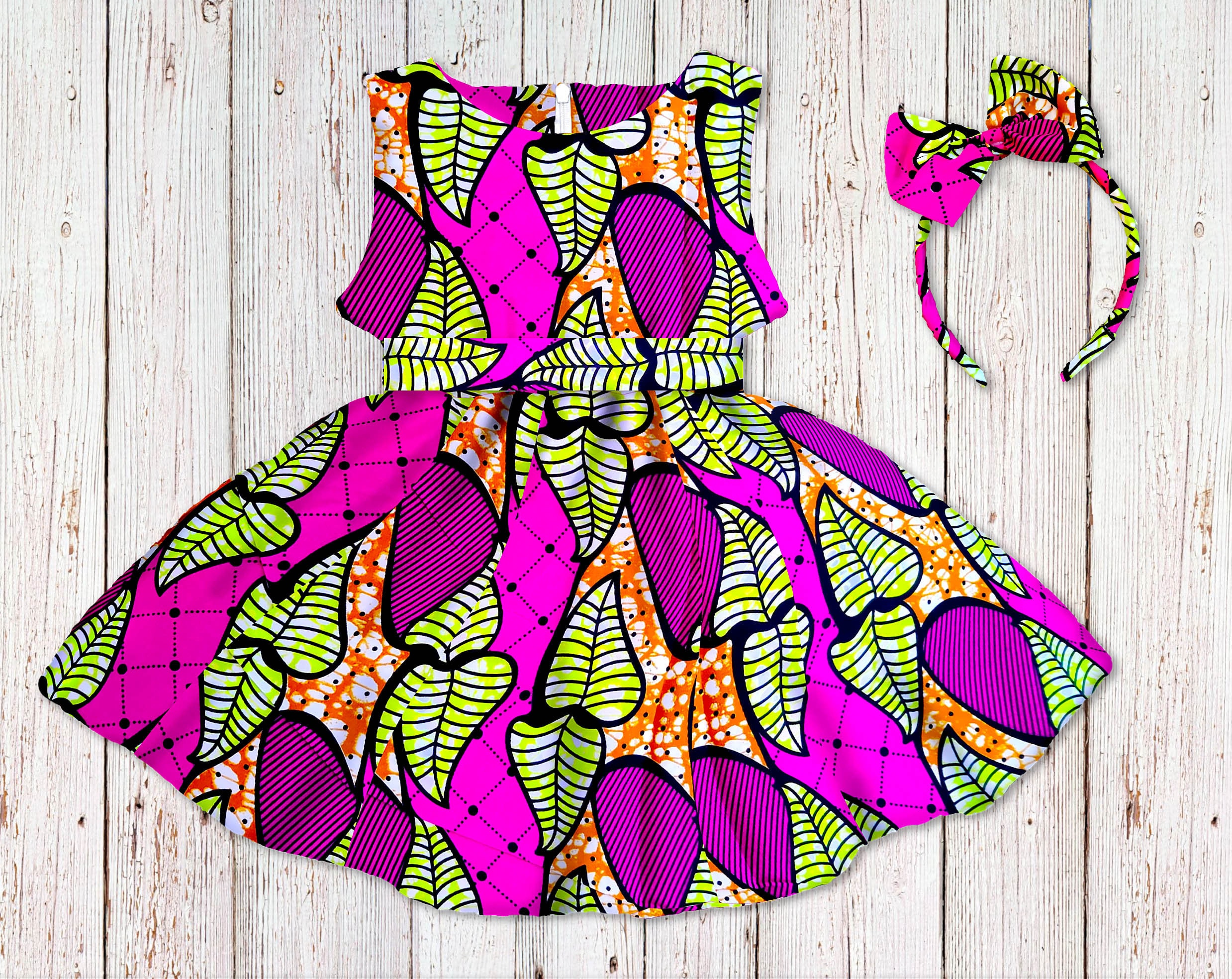 Kids flare dress  Baby clothes girl dresses, Elasticated dress, African  fashion skirts