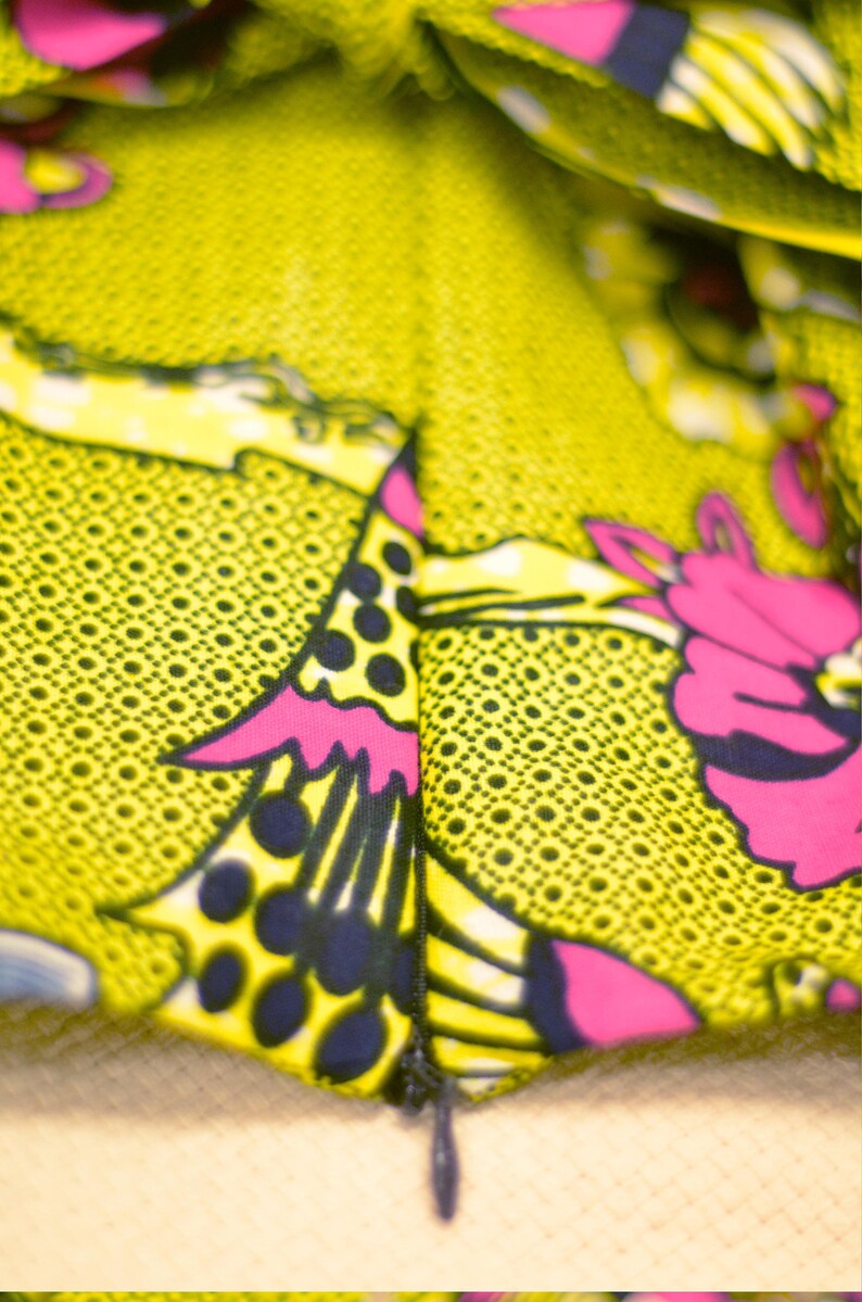 Girls African Kente Dress Size 1-2 years SALE!! Ankara Party Little Girls Dress