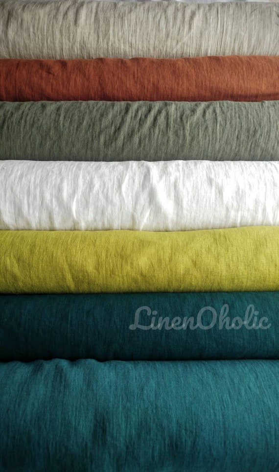 UK Store 100% Pure Linen Fabric Flax Softened 5 Different Colours - Etsy UK Store 100% Pure Linen Fabric Flax Softened 5 Different Colours - Etsy