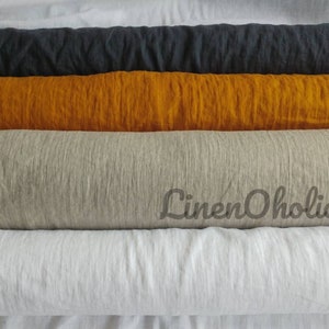 UK store Lightweight 130g/m2 softened pure linen fabric in 4 colours