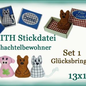 ITH Stickdatei Glücksbringer 13x18 Anleitung in Deutsch Bild 1