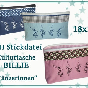 ITH Stickdatei Tanz Tasche Billie 18x28 Anleitung in Deutsch Bild 1