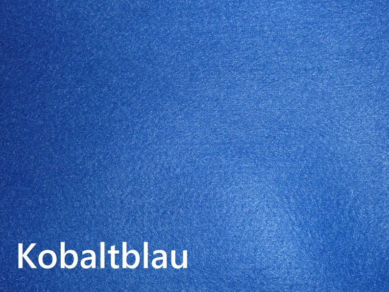 Applikation Hummel Aufnäher Kobaltblau