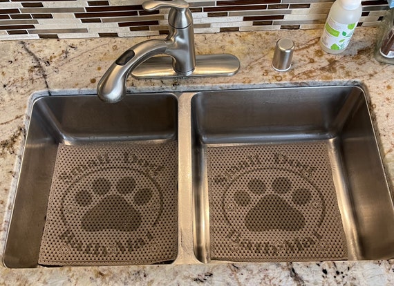 Small Dog Bath Mat for the Kitchen Sink Etsy Canada