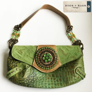 LEATHEROCK アメリカ製　インディアンレザー　ハンドバッグ　ショルダー Leatherock Handbags - Etsy