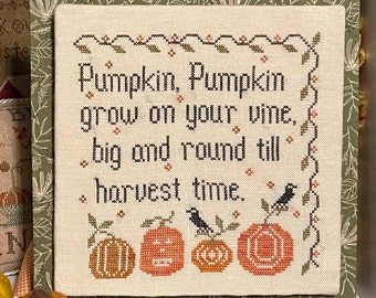 PDF Pumpkin, Pumpkin Cross Stitch Chart - Etsy