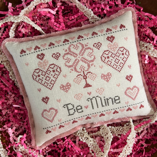 Be Mine Cross Stitch PAPER Chart