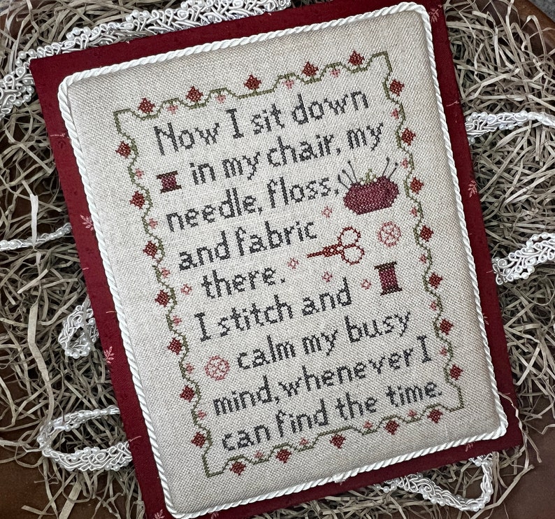 Stitchers Prayer Cross Stitch Chart PDF image 1