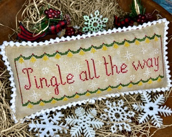 Grille de point de croix Jingle All the Way PDF