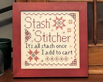 Stash Stitcher Stitch PAPER CHART