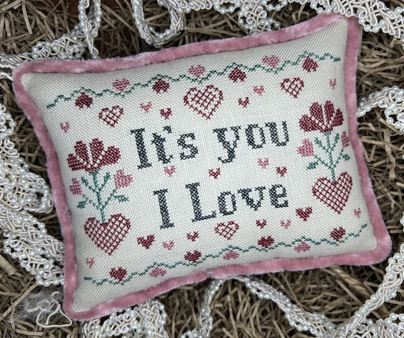 PDF It's You I Love Cross Stitch Chart - Etsy