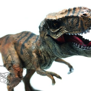 Jurassic Park Tyrannosaurus Custom Painted Figure