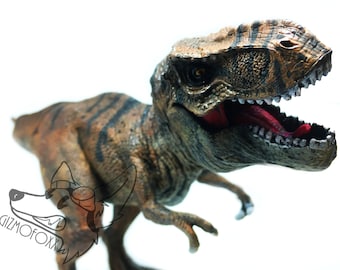 Jurassic Park Tyrannosaurus Figura pintada personalizada