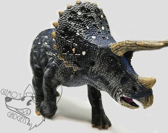 Jurassic Park Triceratops Figura pintada personalizada