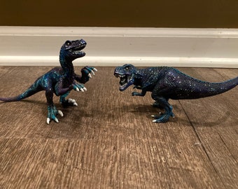 Custom Painted Celestial Dinosaurs