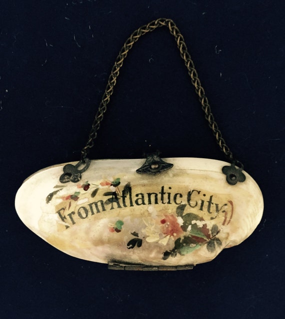 Victorian Oyster Shell Coin Purse