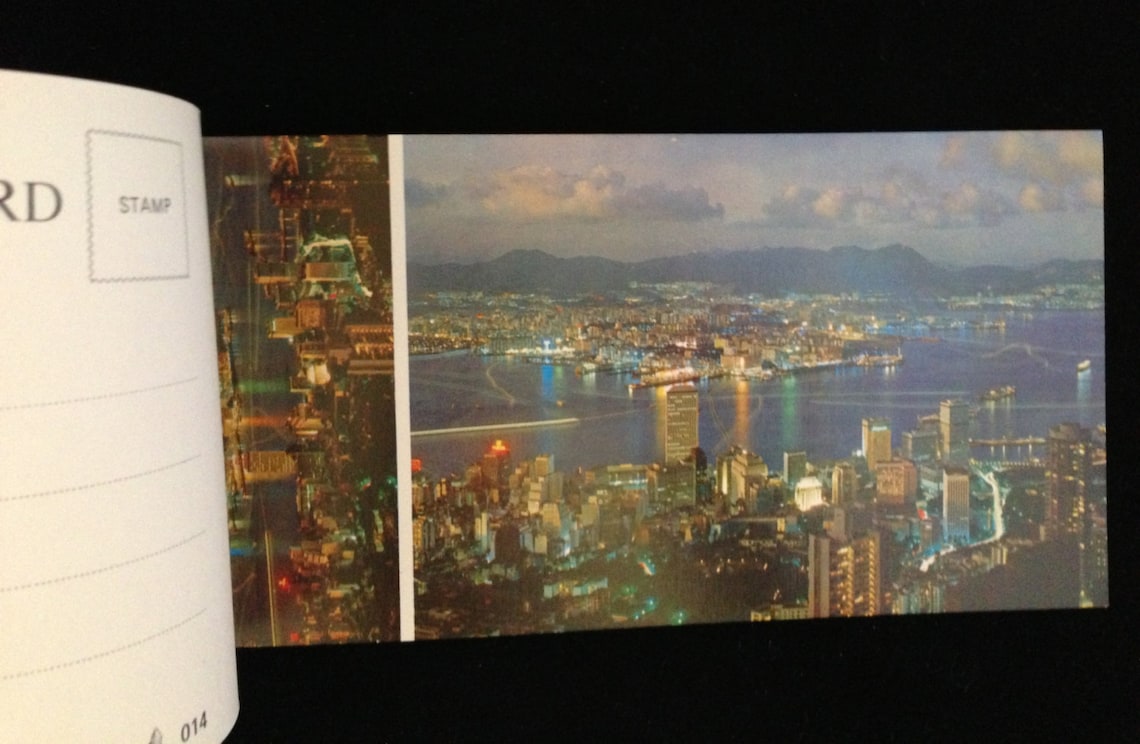 Vintage Hong Kong Postcards Etsy