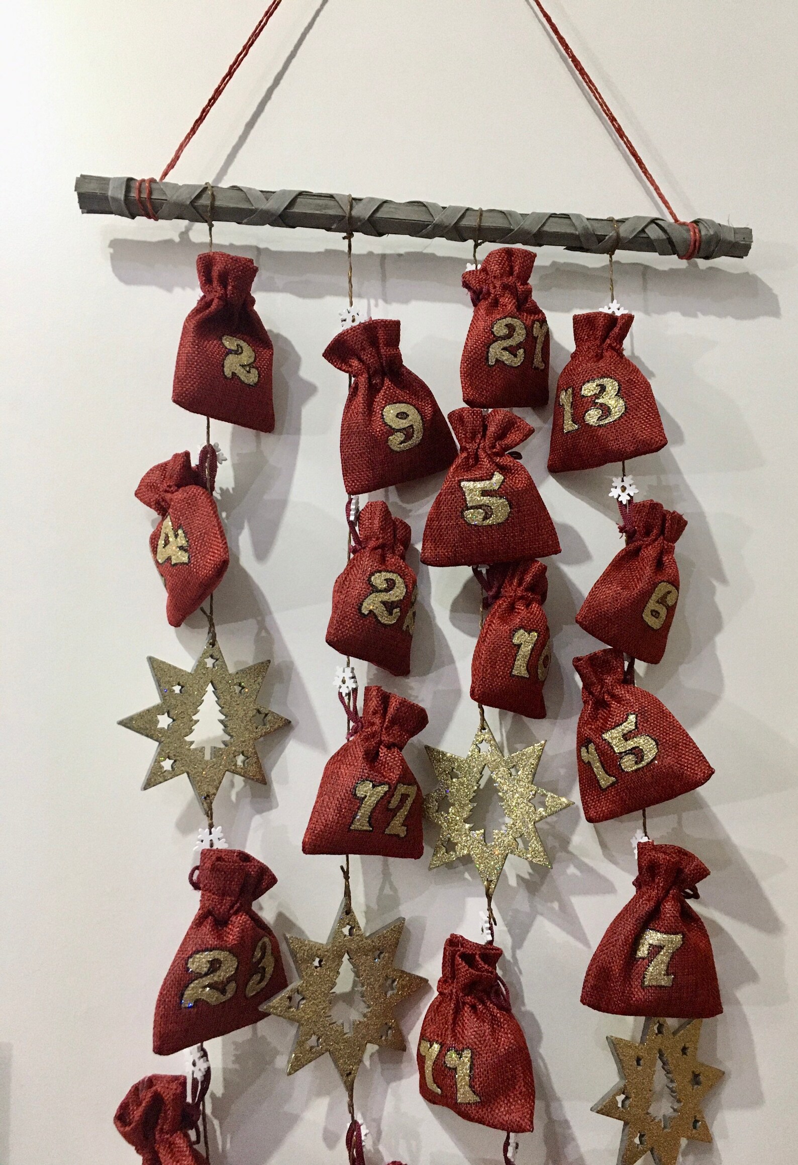 Advent calendar jewelry advent calendar Christmas Countdown Etsy