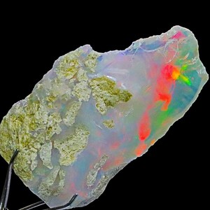 Beautiful ROUGH OPAL GEMSTONE, Opal Stone, Opal Raw Stone, Jewelry Making Stone, 14.60 Cts - 27x15x10mm Stunning gift for her