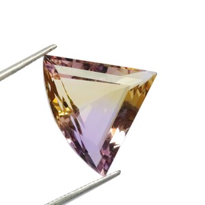 Bio Color Ametrine Stone, Ametrine Gemstone, Ametrine Fancy Stone, Ametrine Jewelry Making - 18x15x7mm - 8 Cts - Ametrine Cut Stone