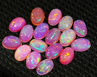 Beautiful Natural Pink Opal Gemstone Oval Cabochon Stone Pink Opal Cabochon Pink Opal for Jewelry Making Pink Opal Stone Etsy Canada