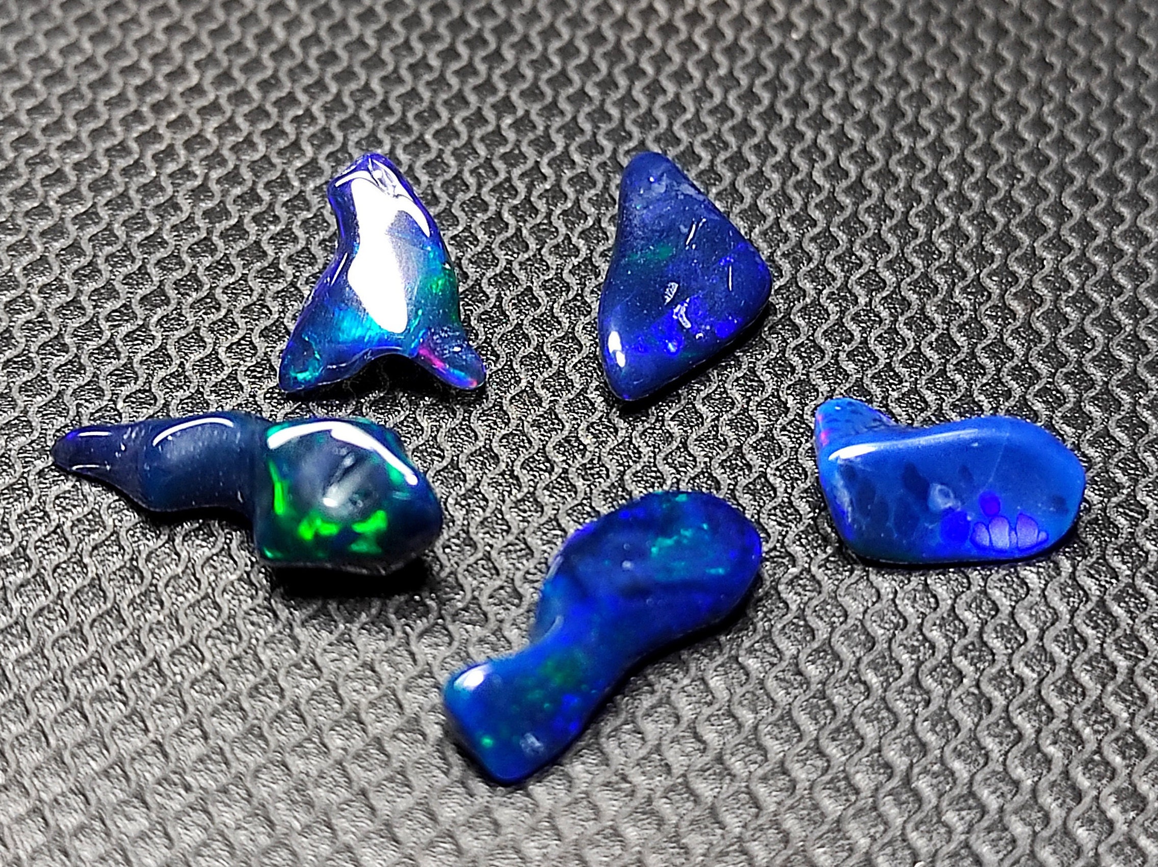Blue Opal Gemstone Black Opal Gemstone Loose Gemstone Etsy UK