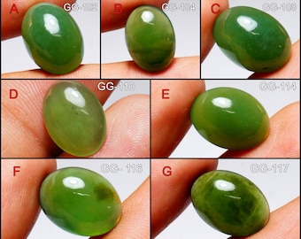 Green Serpentine Gemstone, Loose Serpentine Cabochon, Serpentine Green Stones, Cabochon Gemstone, Polished Gemstone