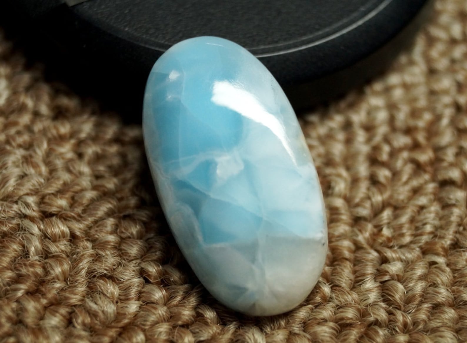 Dominican Republic Larimar Gemstone Loose Dominican Larimar Etsy