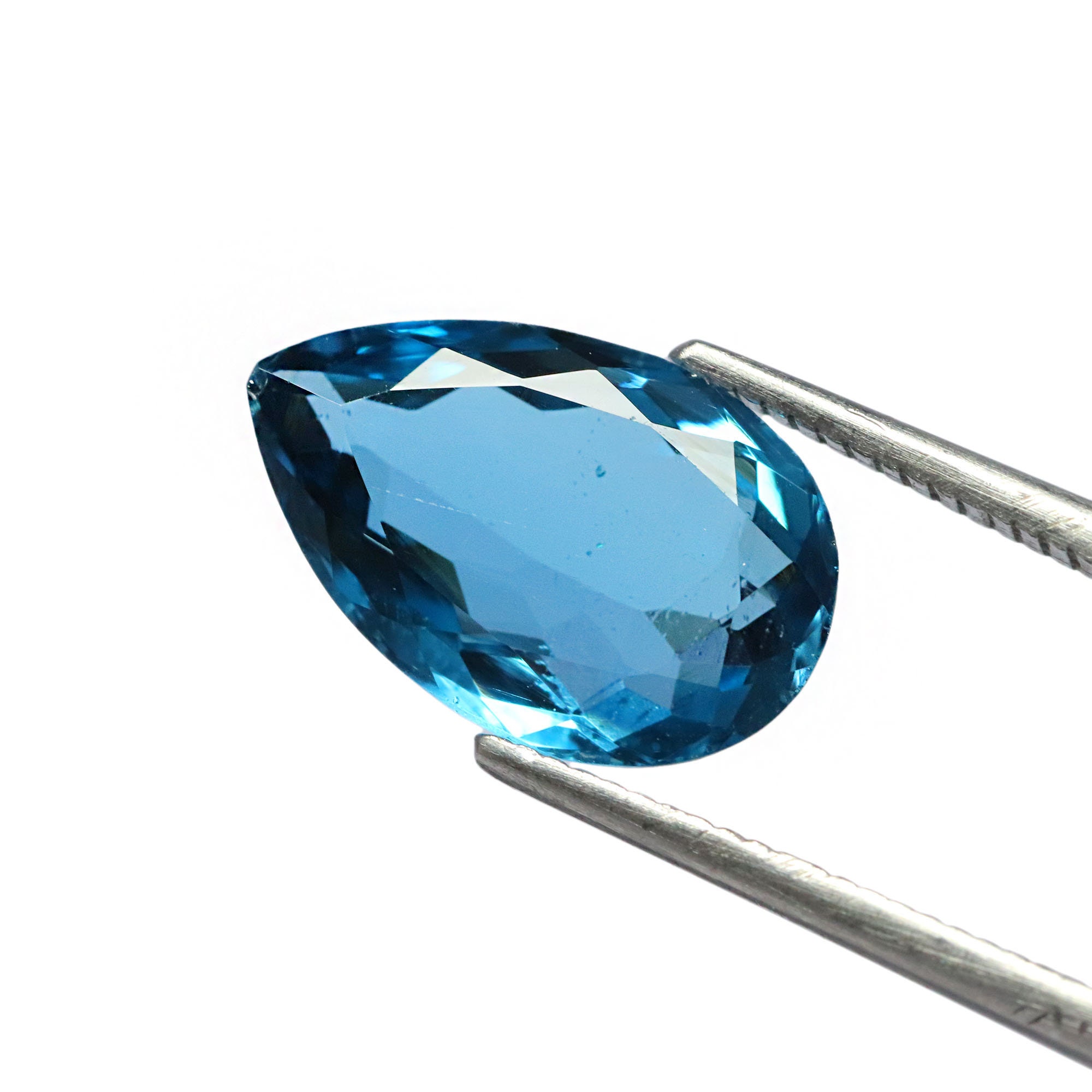 Beautiful Blue Topaz Gemstone London Blue Topaz Stone Blue Etsy UK