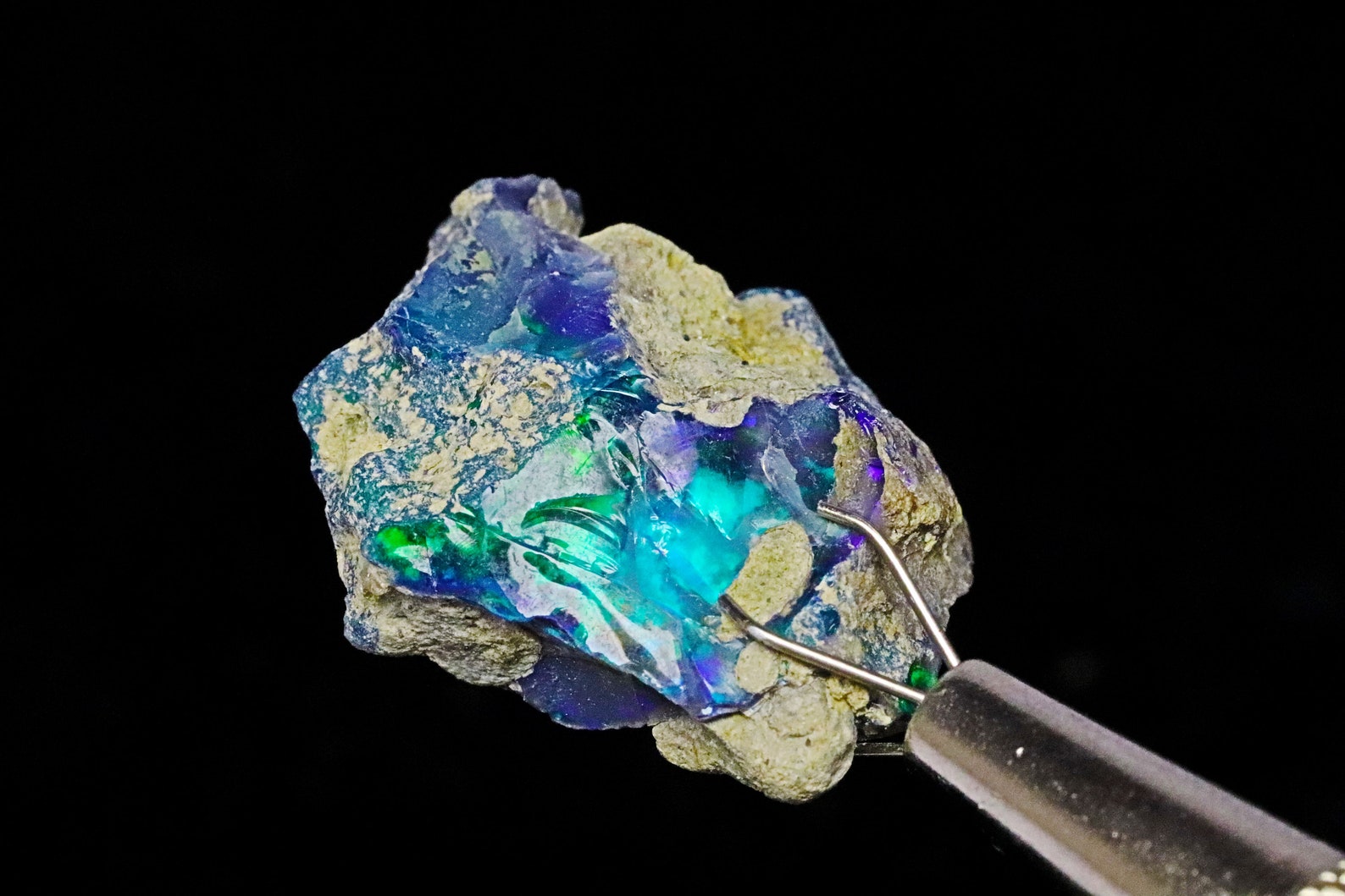 Ethiopian Black Opal Raw Gemstone Opal Rough Stone Opal - Etsy India