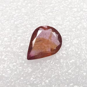 Pink Tourmaline Ring Size 15.2x11.6x3.8mm, Tourmaline Cut Stone, Tourmaline Faceted Pear Cut Stone, Pink Tourmaline Cut Stone Gemstone