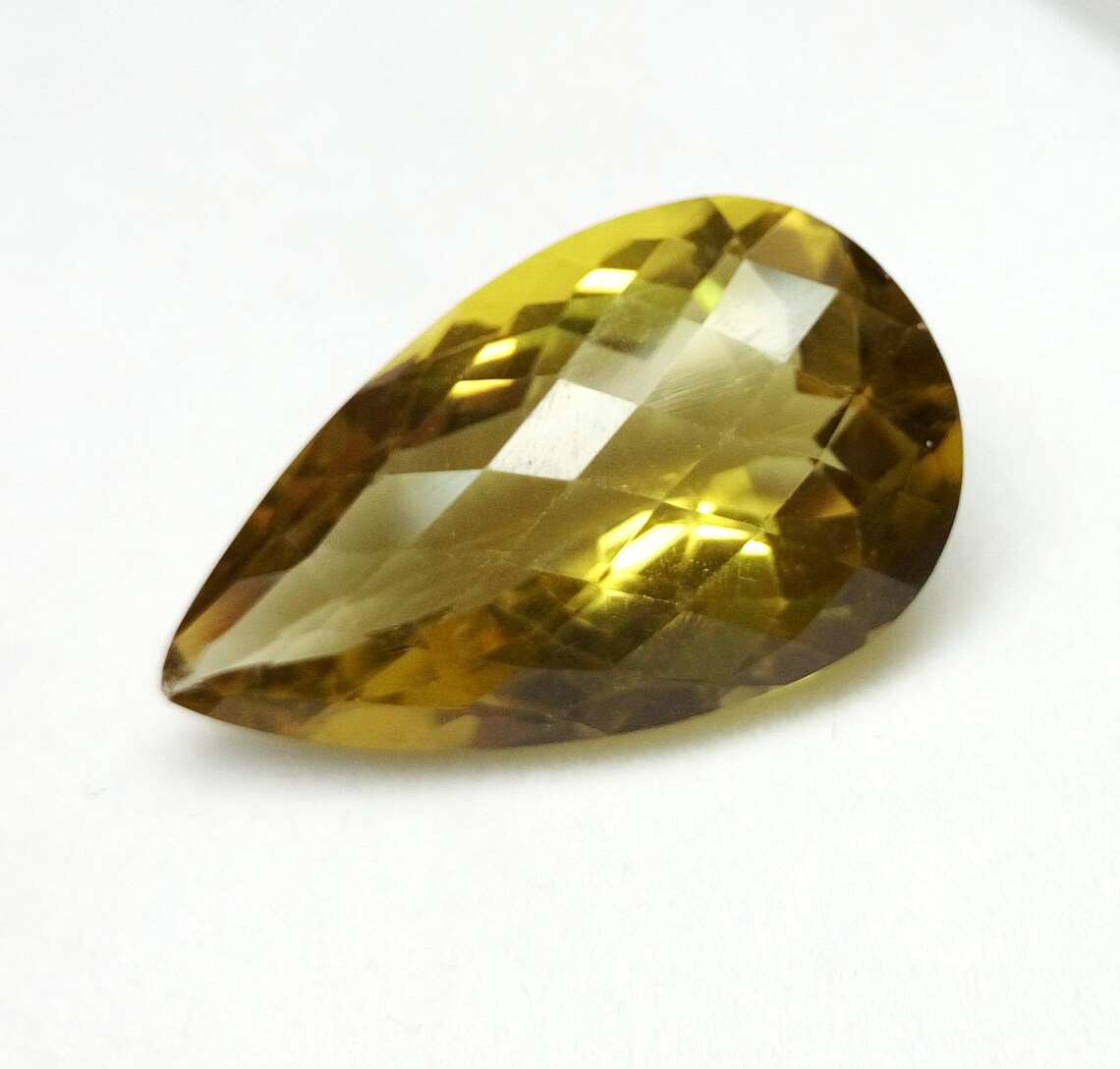 47.50 Carat Taille 34x20x14mm Pierre précieuse à facettes à Etsy
