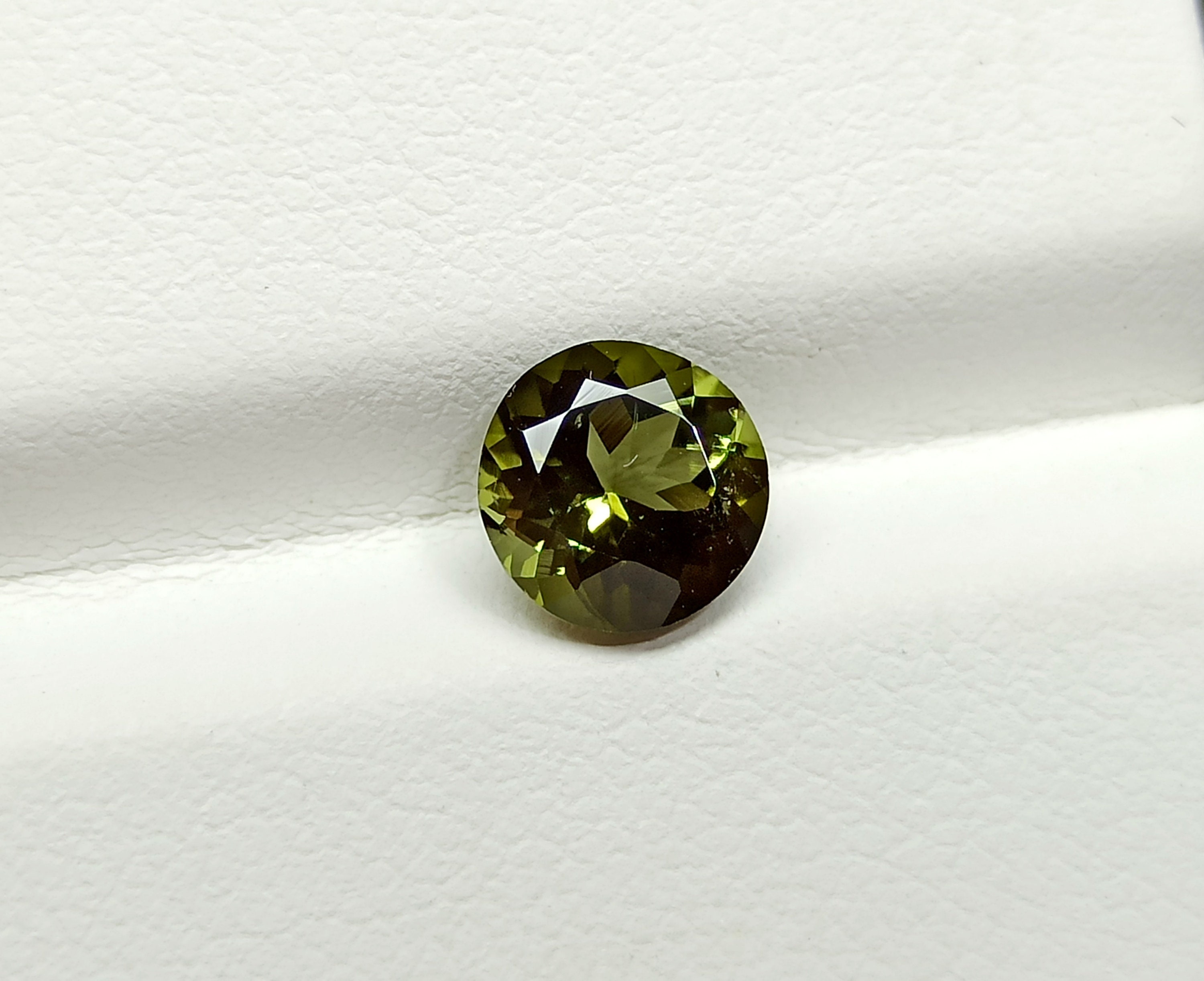 7mm Olive Tourmaline Stone Olive Green Tourmaline Cut Stone Etsy