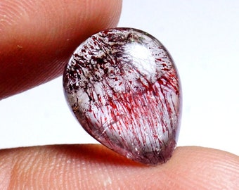 スーパー7ジェムストーンペアカボション：アメジストクリスタル