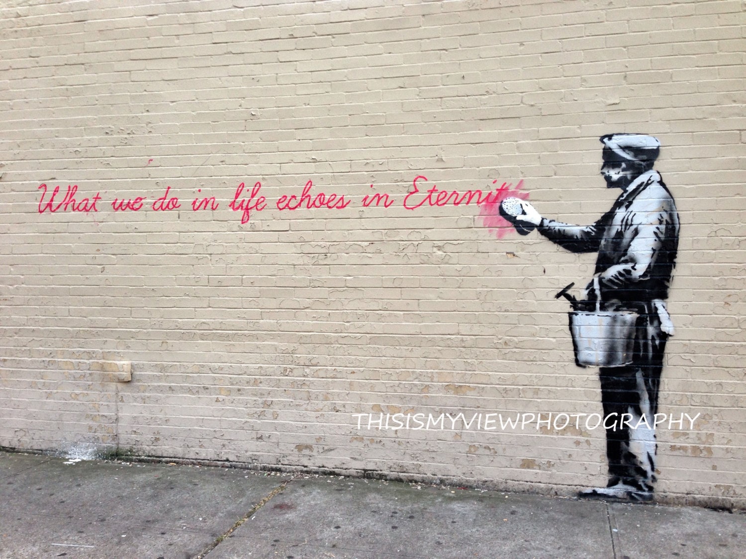Banksy Graffiti, New York, Original Photograph 8x10 - Etsy