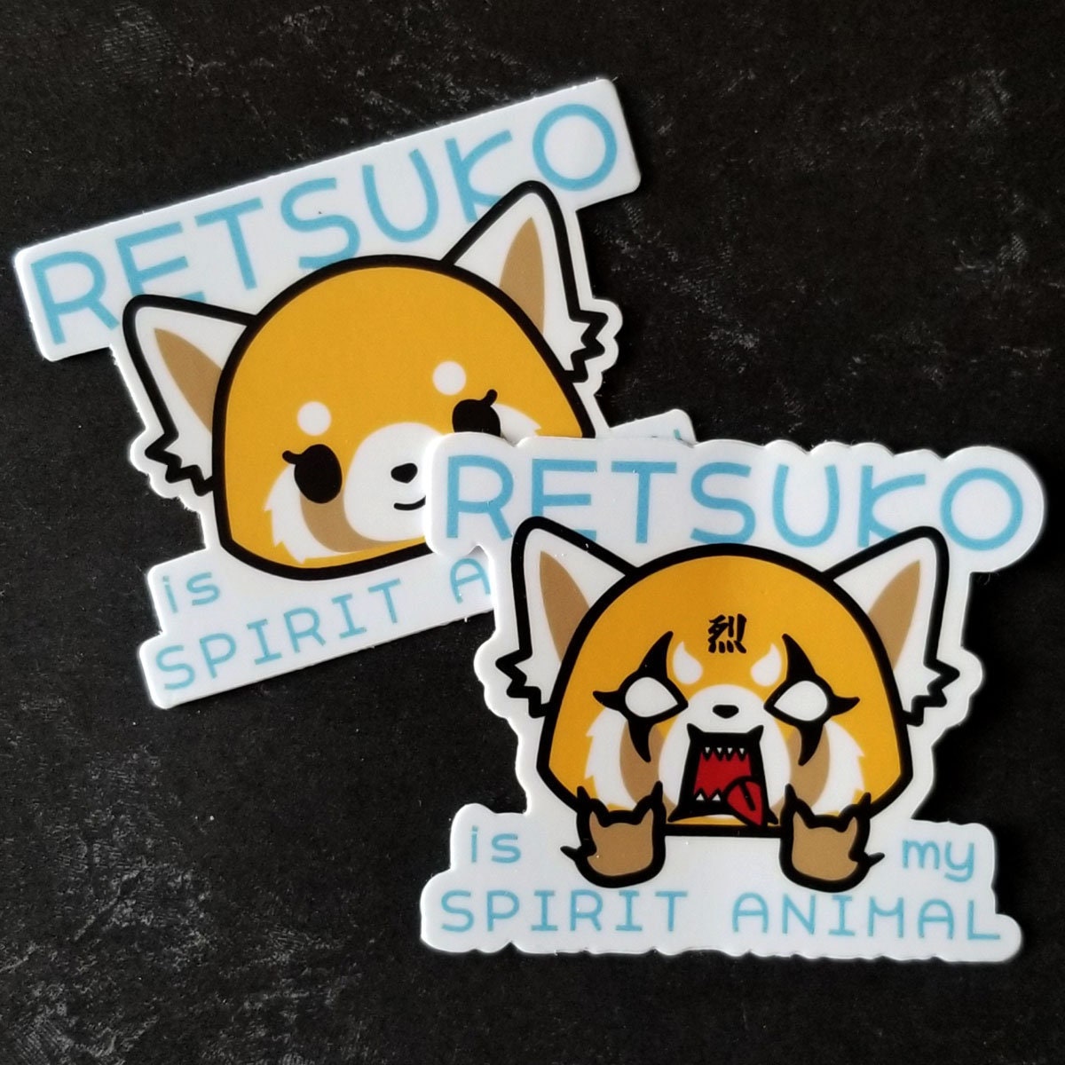 Retsuko is My Spirit Animal sticker - Choose 1 of 2 designs!