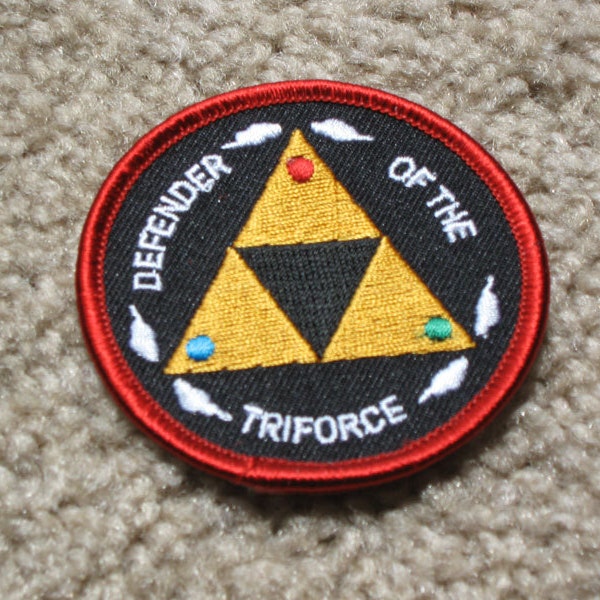 Legend of Zelda Defender of the Triforce patch or sticker