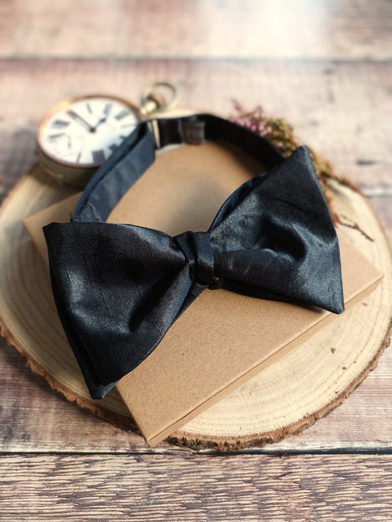myer black bow tie