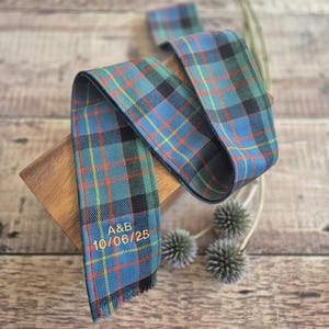 Scottish Tartan Handfasting Ribbon: Scottish Wedding Ceremony Keepsake Cameron